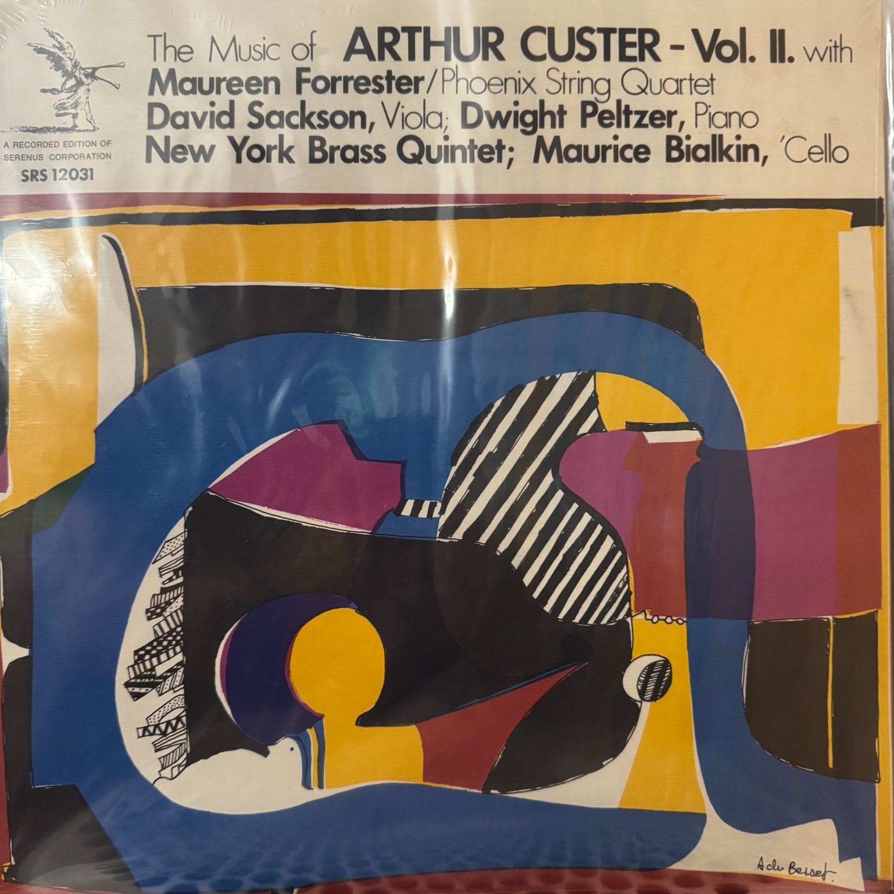 Front cover of The Music of Arthur Custer, Volume II
