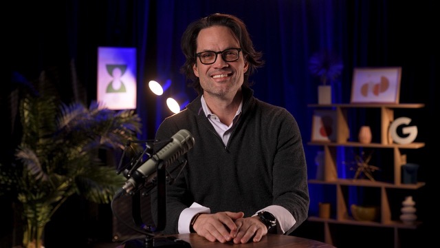 Eric Porres in the Google Workspace AI Boost Bites studio